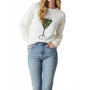 NEW ELLSWORTH + IVEY riley sweater in extra olives